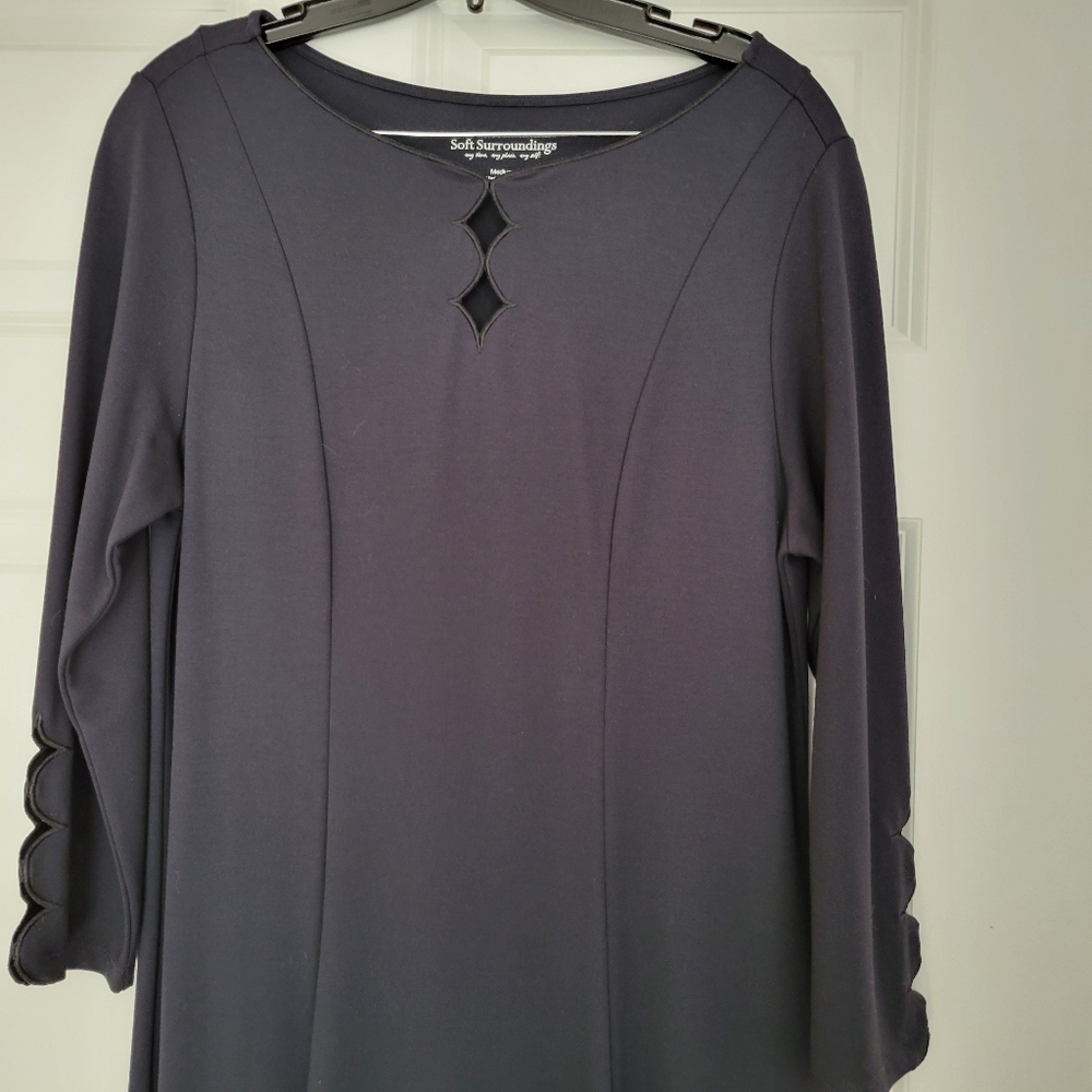 Never worn navy soft surroundings dress
